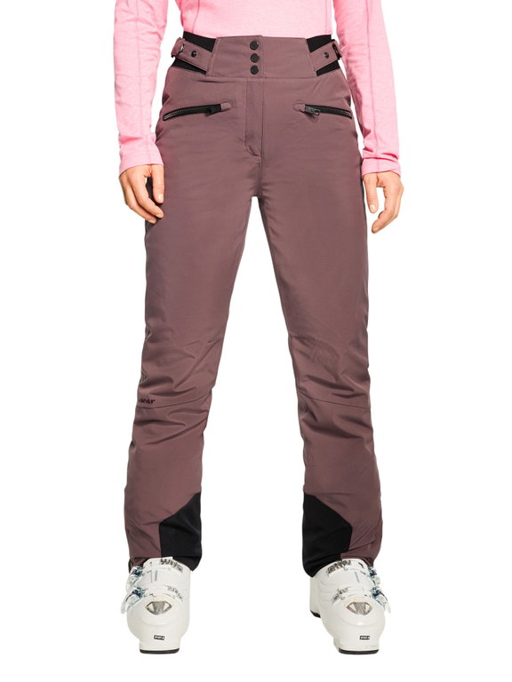 Ziener Winter-Skihose Tilla-Z (wasserdicht, winddicht, Schneefang, schmal) lang 2025 violett Damen